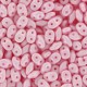 SuperDuo perlen 2.5x5mm Powdery - Pastel Pink